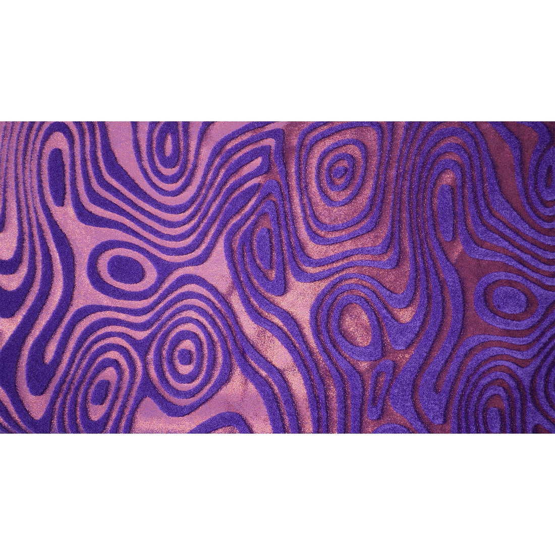 Metallic Foil Velvet Fabric – 2-Way Stretch, 220 GSM