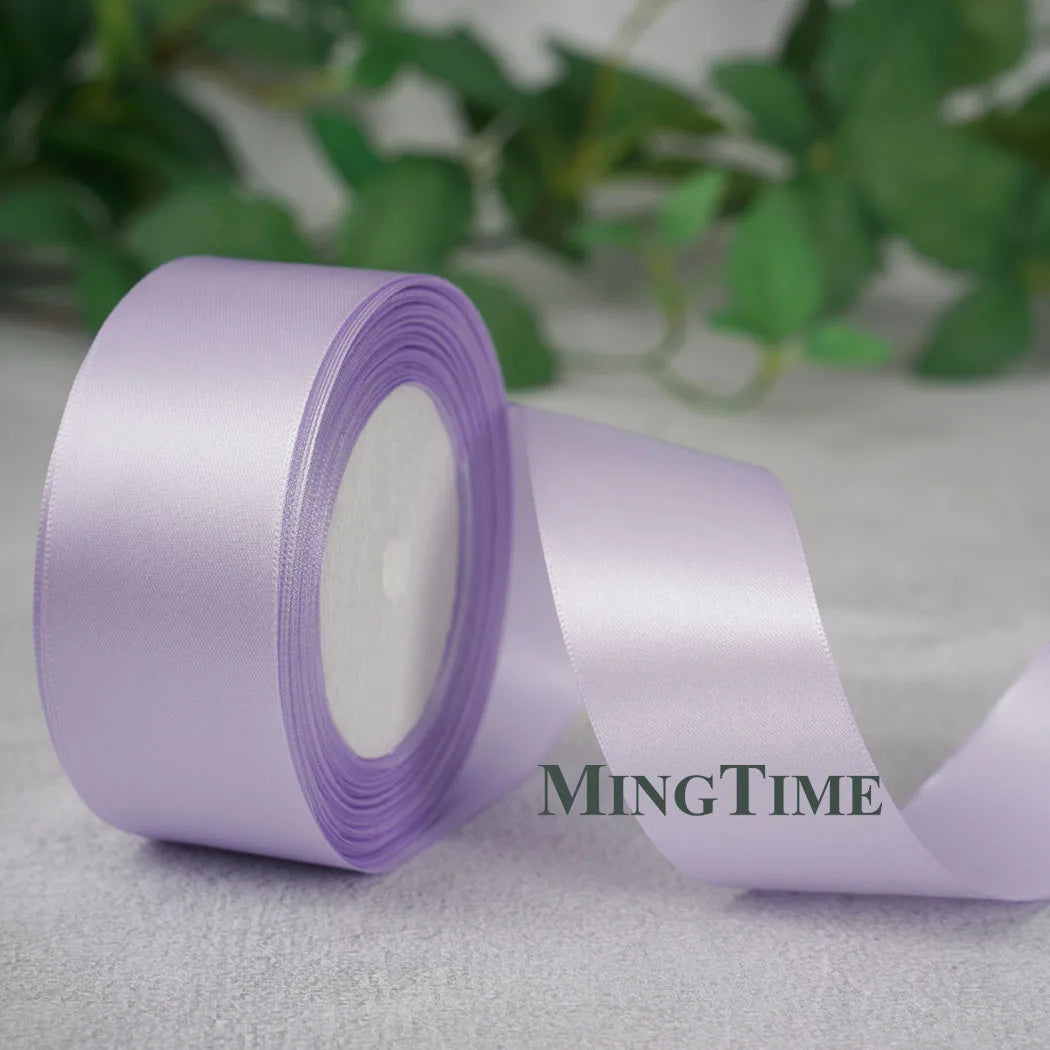 Satin Ribbon Roll – 22.8m Sage Gold for Gift Wrap & Crafts