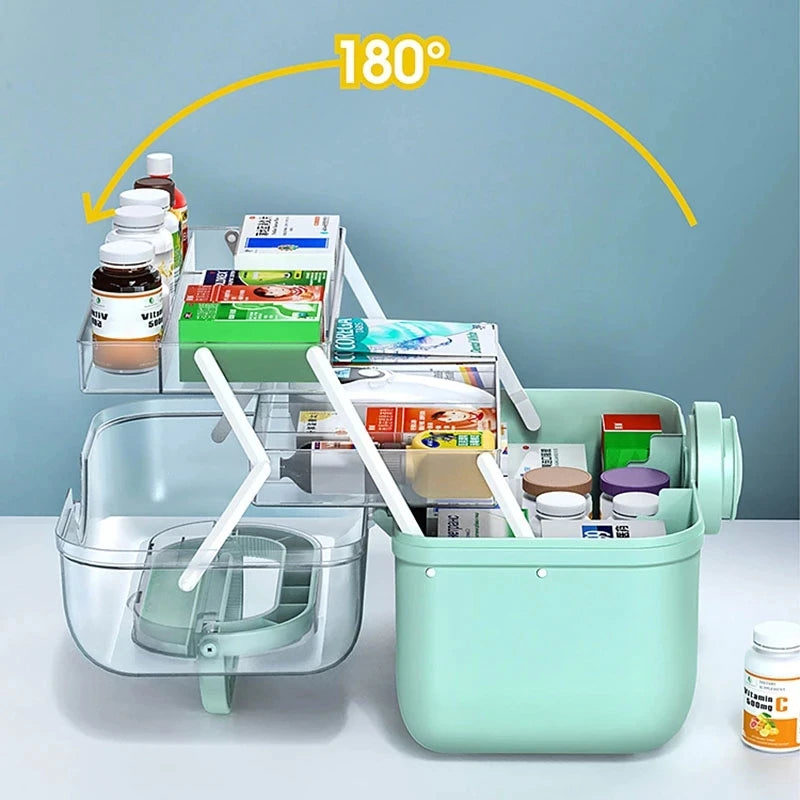 Large-Capacity Organizer Box – Portable Storage