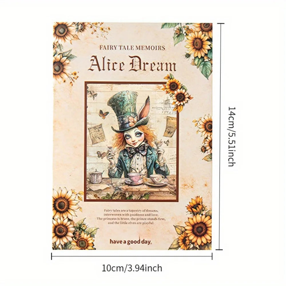 180pcs Fairy Tale Scrapbook Paper