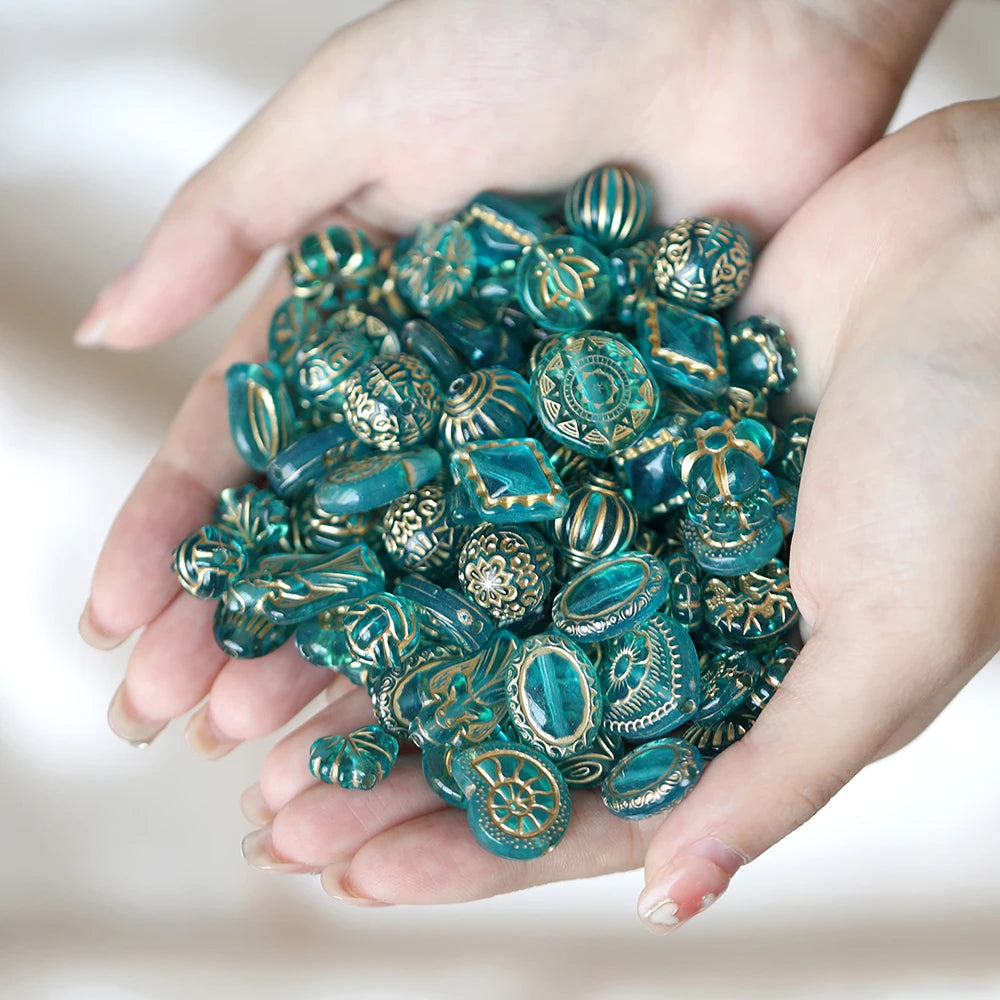 20g Mixed Classical Acrylic Spacer Beads for DIY Jewelry