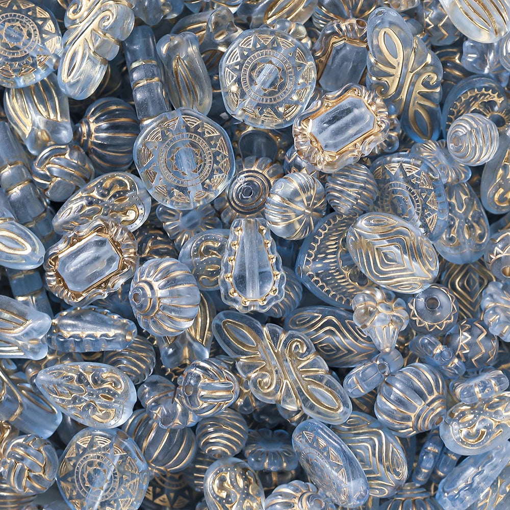 20g Mixed Classical Acrylic Spacer Beads for DIY Jewelry