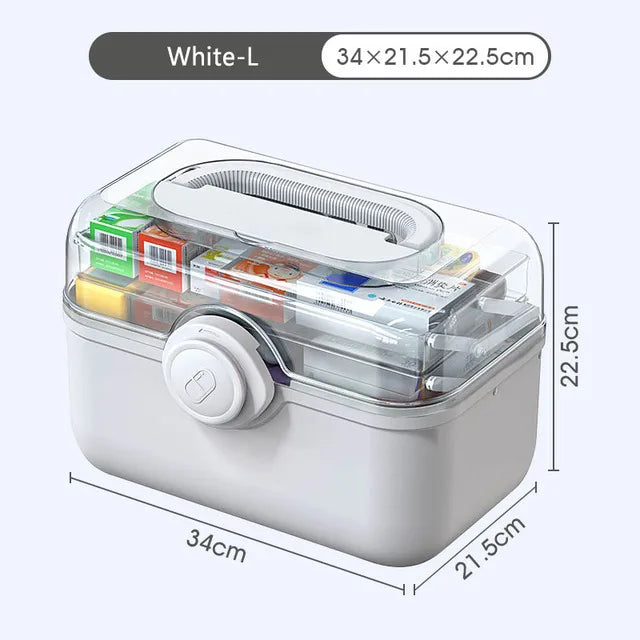 Large-Capacity Organizer Box – Portable Storage
