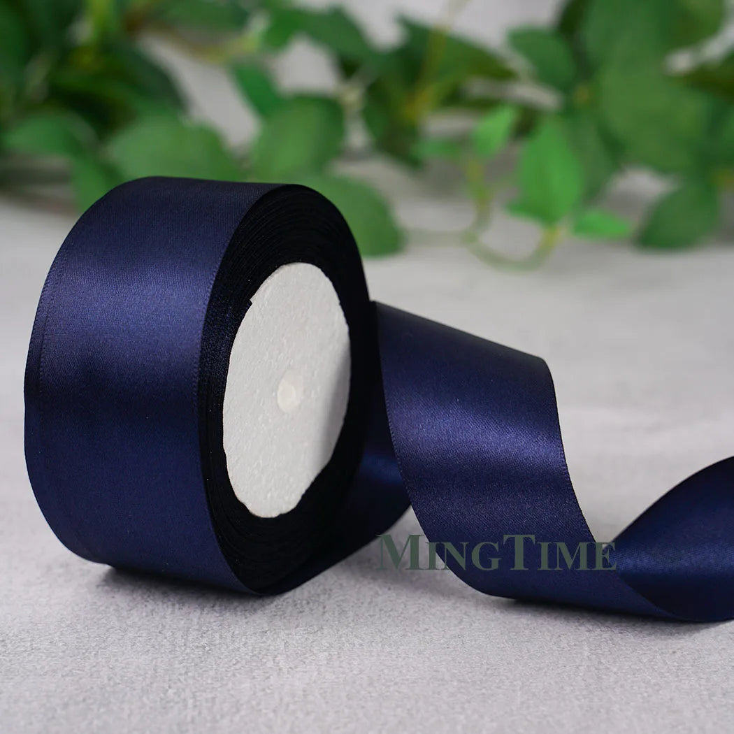 Satin Ribbon Roll – 22.8m Sage Gold for Gift Wrap & Crafts