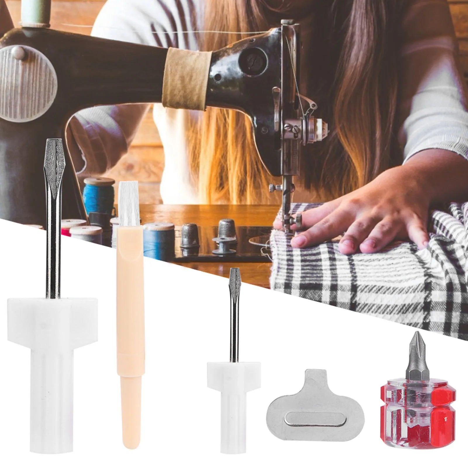5Pcs Sewing Machine Repair Tool Kit