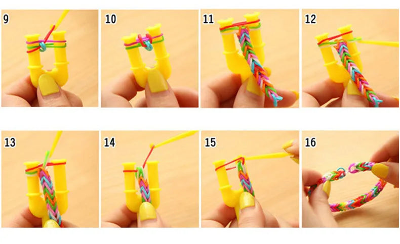 600-Piece Glow Loom Bands Kit – DIY Bracelets & Party Fun