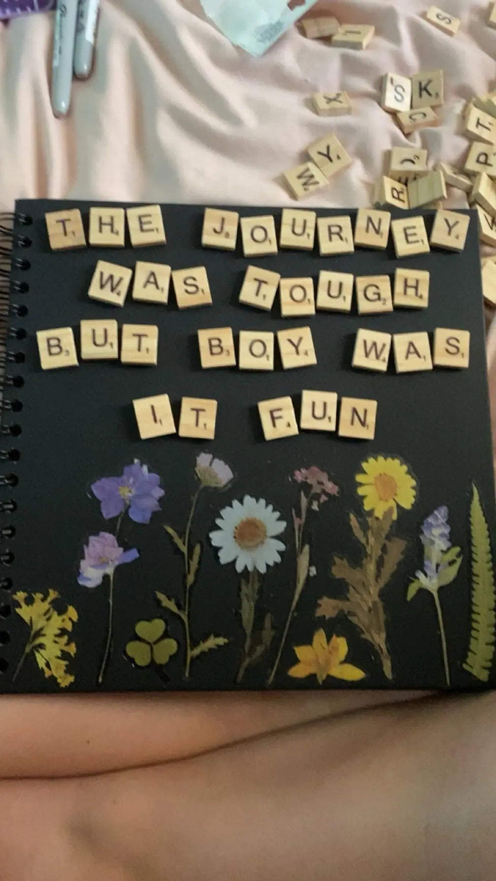 8-Inch DIY Kraft Scrapbook Album – 40 Pages