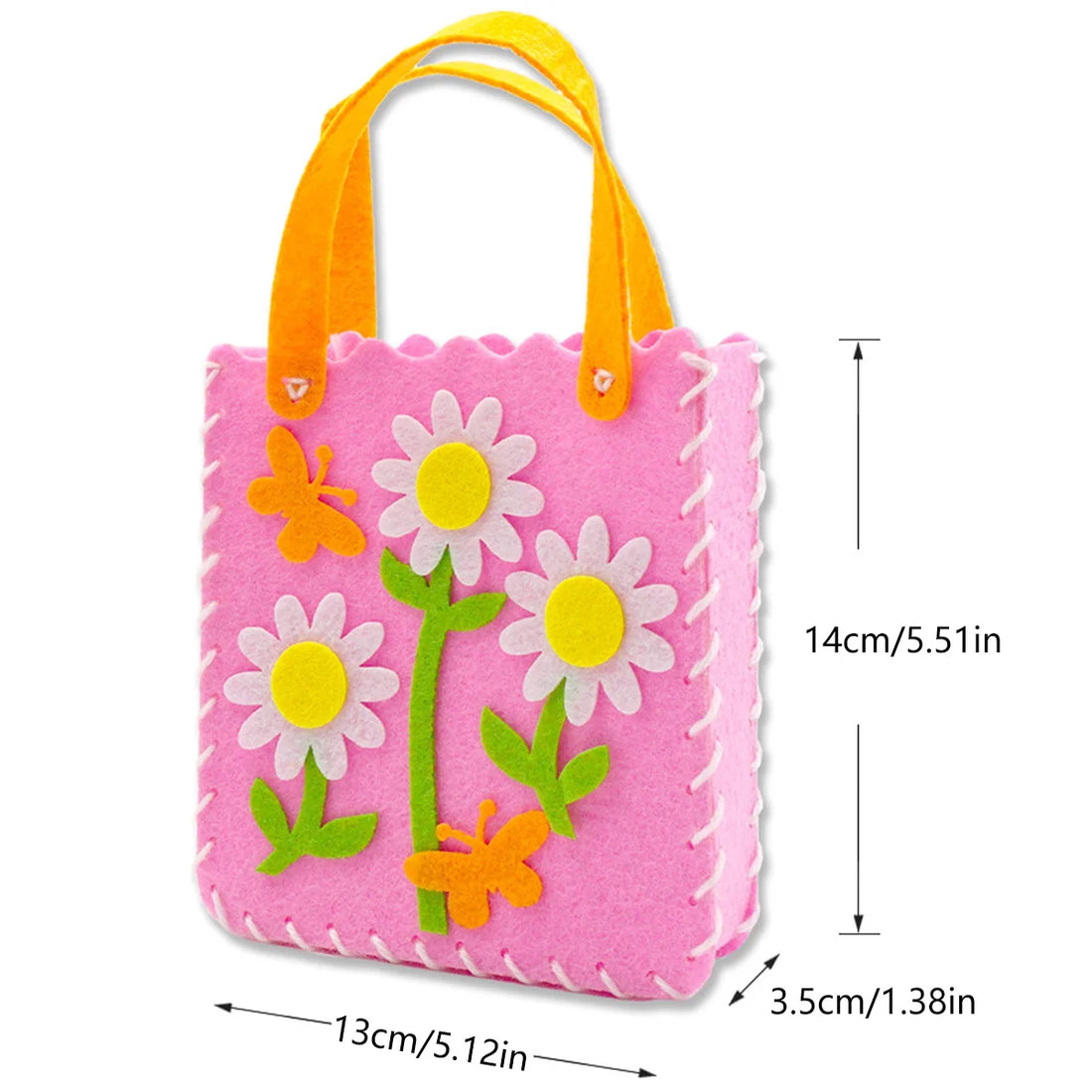 8-Pcs Kids DIY Felt Sewing Kit