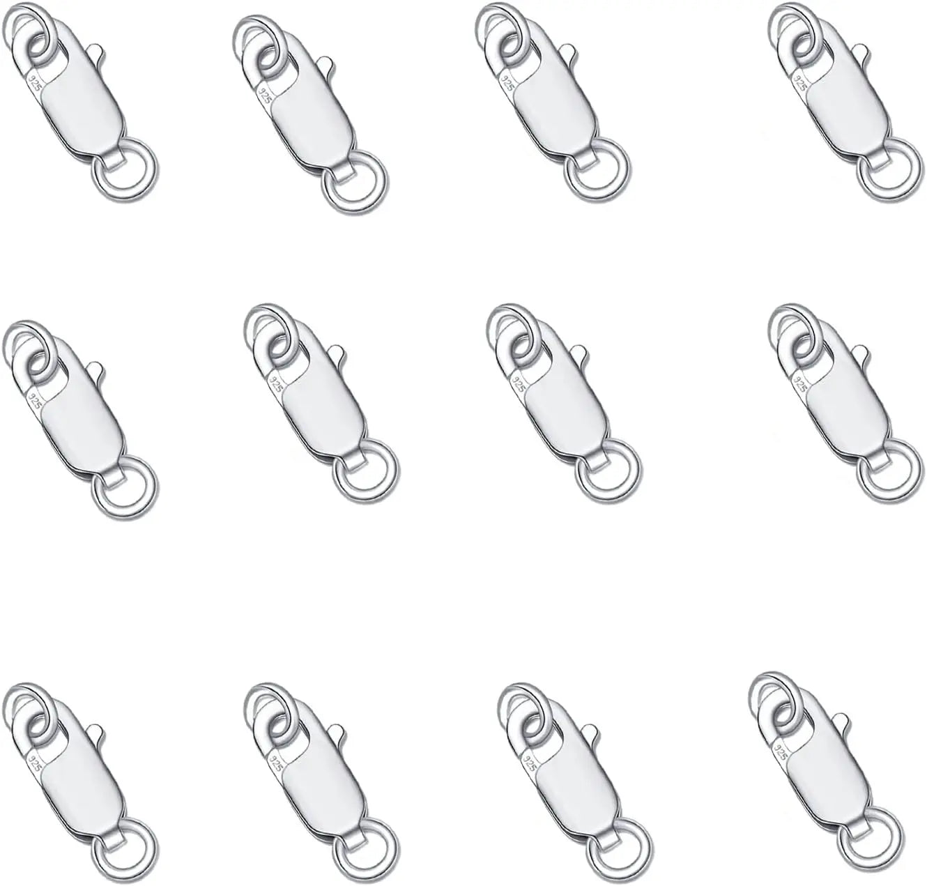 18K Gold Filled Lobster Claw Clasp with Closed Jump Rings