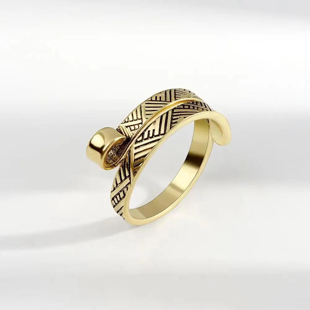 Adjustable Crochet Tension Ring – Yarn Guide Tool