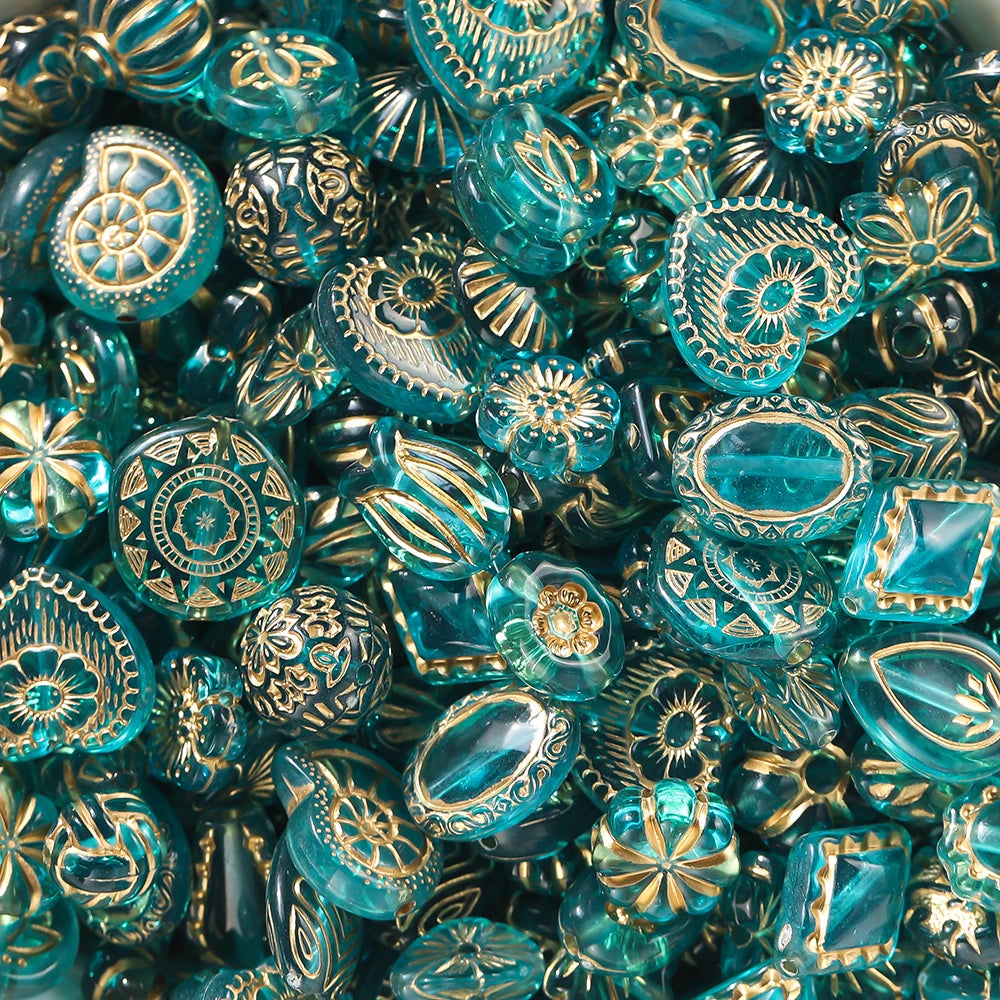 20g Mixed Classical Acrylic Spacer Beads for DIY Jewelry