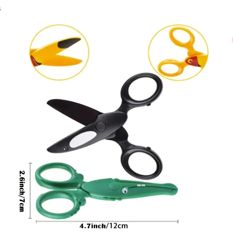 Preschool Training Scissors for Kids | Child-Safe Craft Scissors