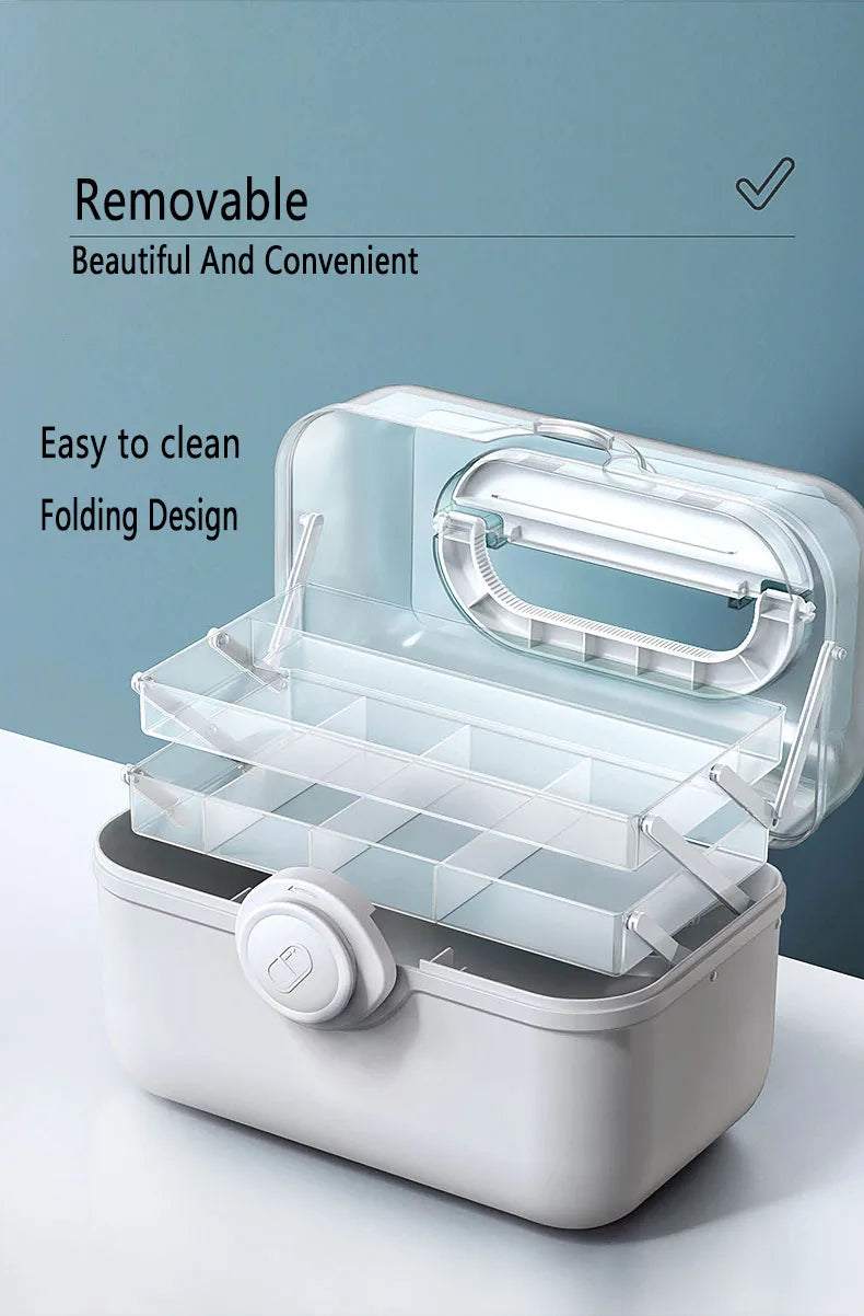 Large-Capacity Organizer Box – Portable Storage