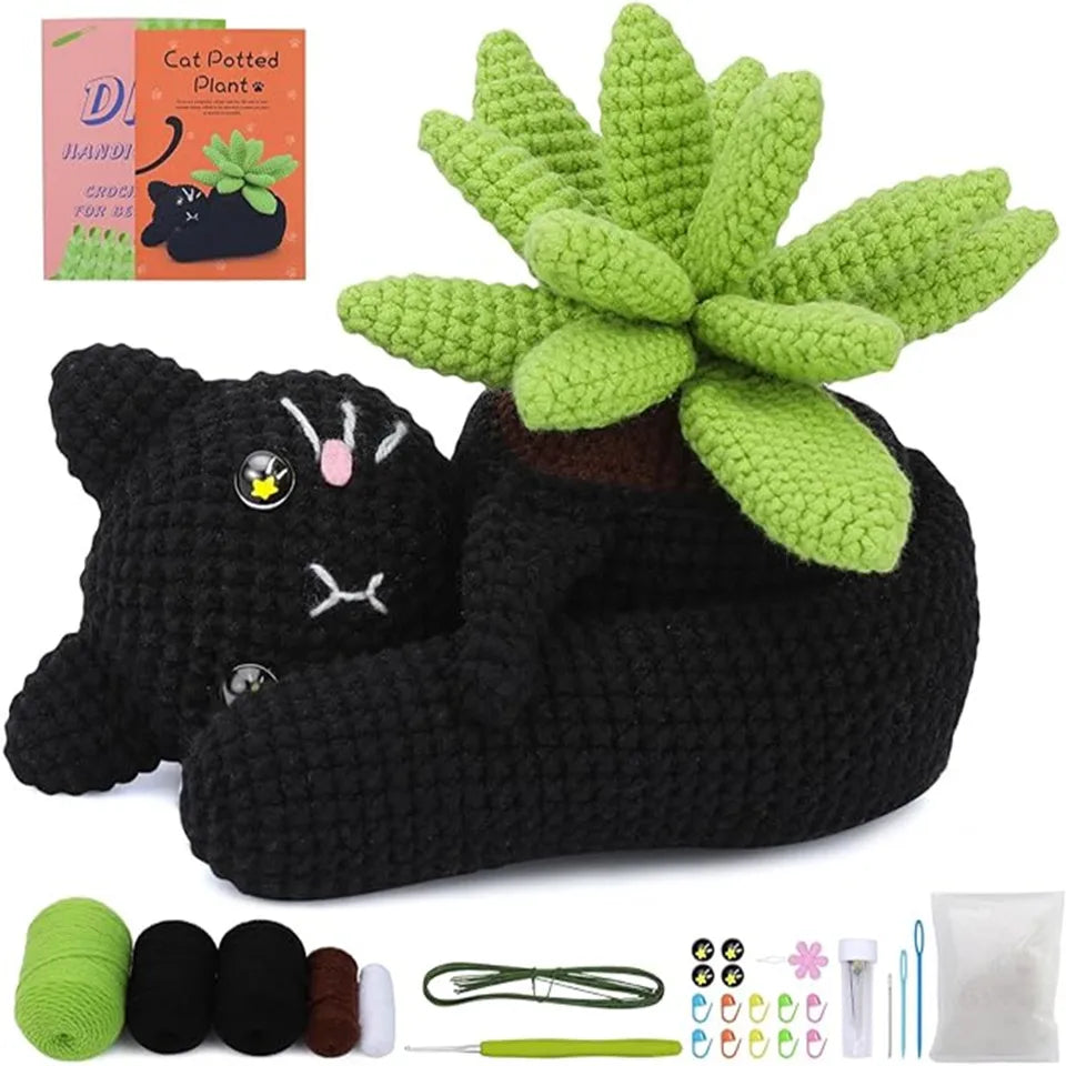 IMZAY Beginner Crochet Kit with Video Tutorial – Complete Set