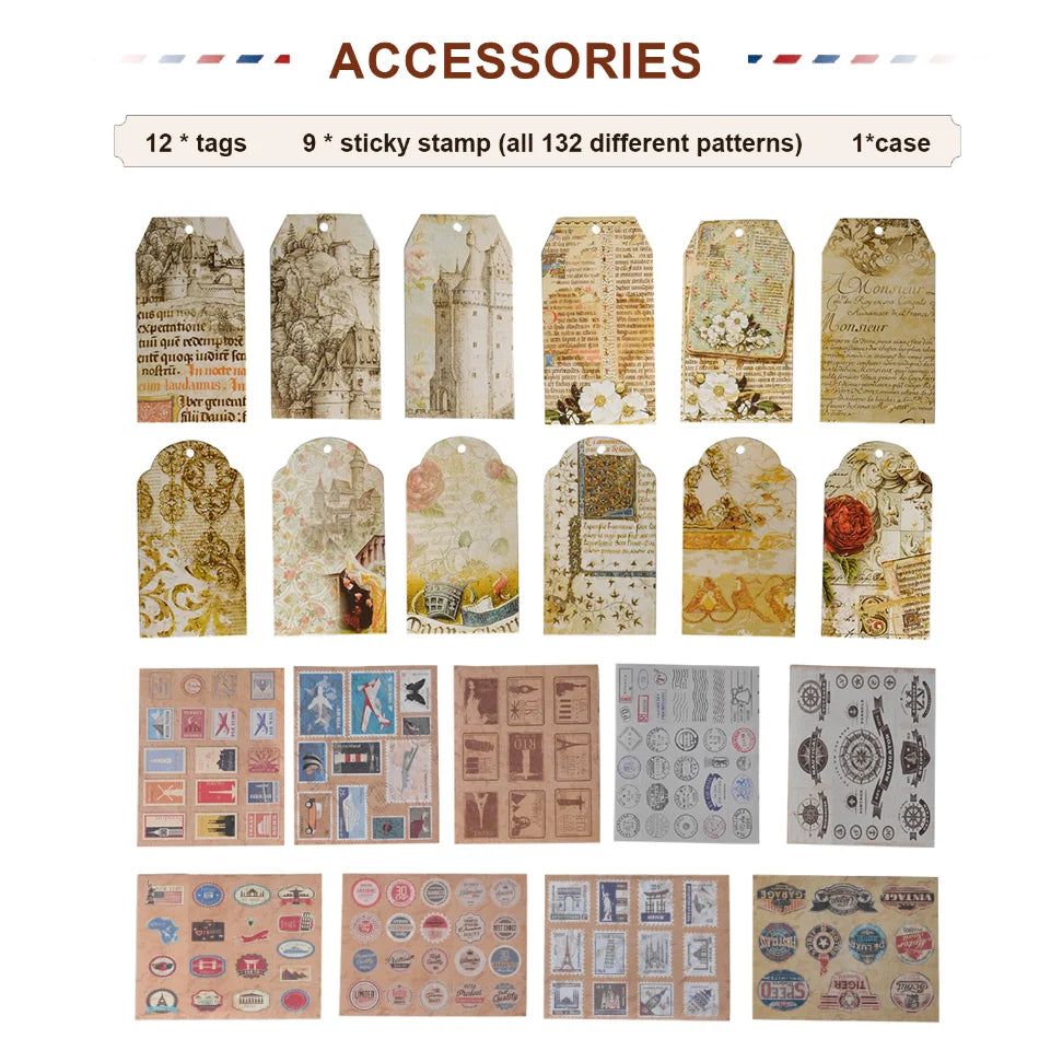 146-Page Retro DIY Scrapbook – "Our Adventure Book"