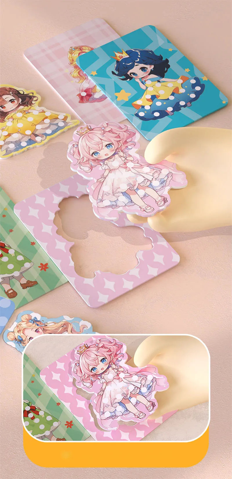 Fabric Art Frenzy DIY Dress-Up Craft Kit for Girls