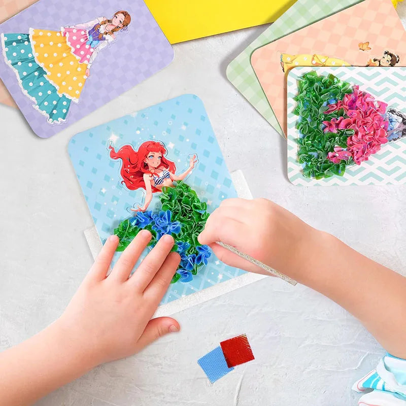 Fabric Art Frenzy DIY Dress-Up Craft Kit for Girls