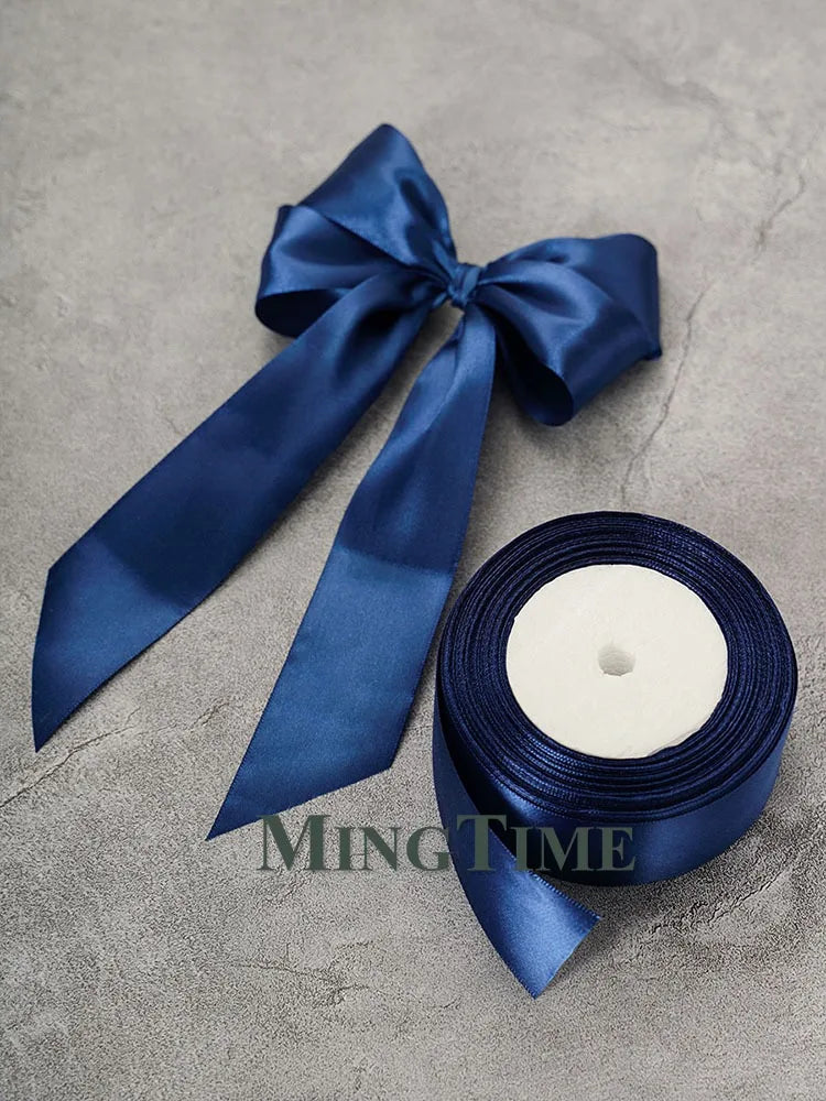 Satin Ribbon Roll – 22.8m Sage Gold for Gift Wrap & Crafts