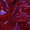 Metallic Foil Velvet Fabric – 2-Way Stretch, 220 GSM
