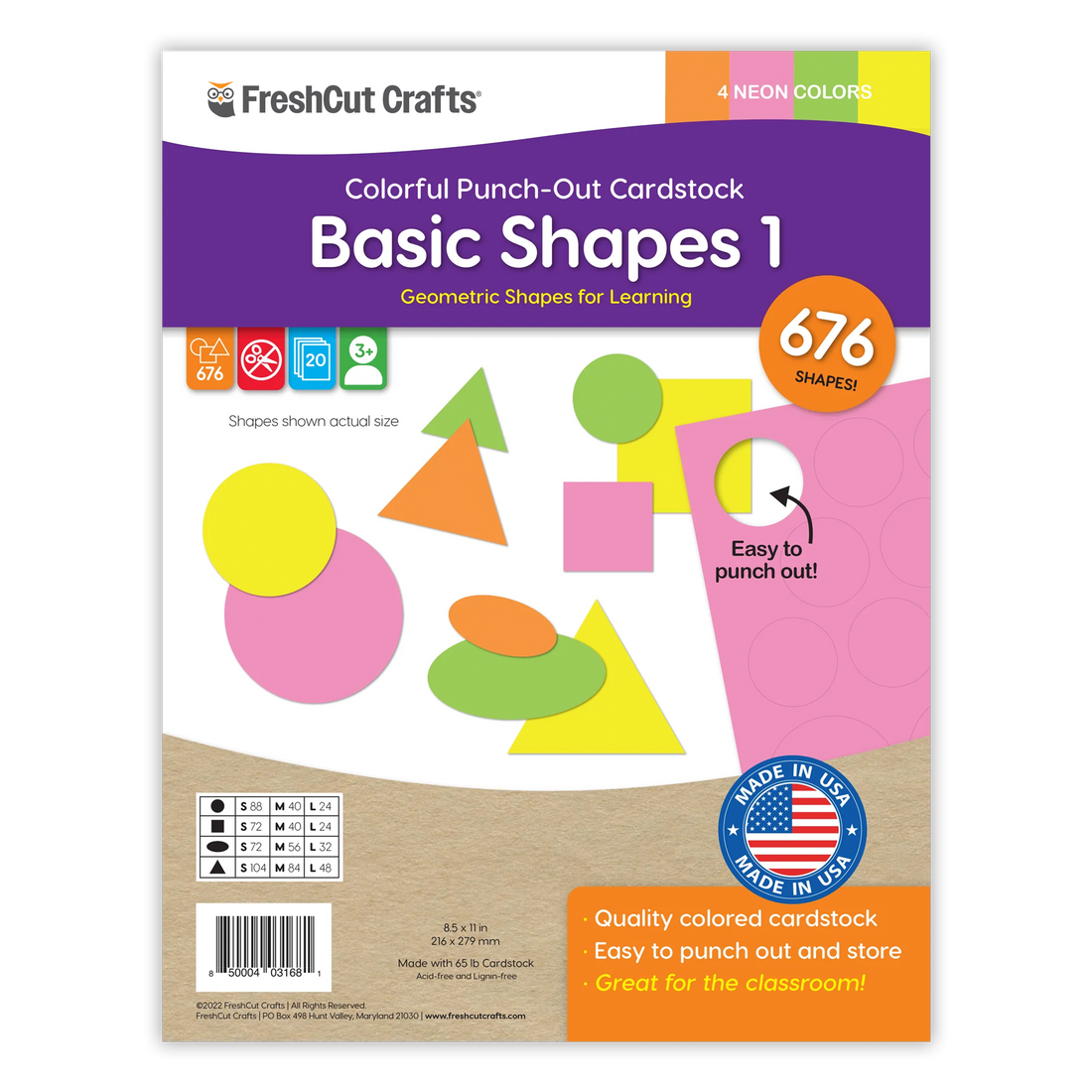 Basic Shapes Learning Kit – Set 1