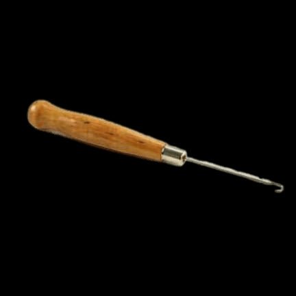 Wood Handle Crochet Needle