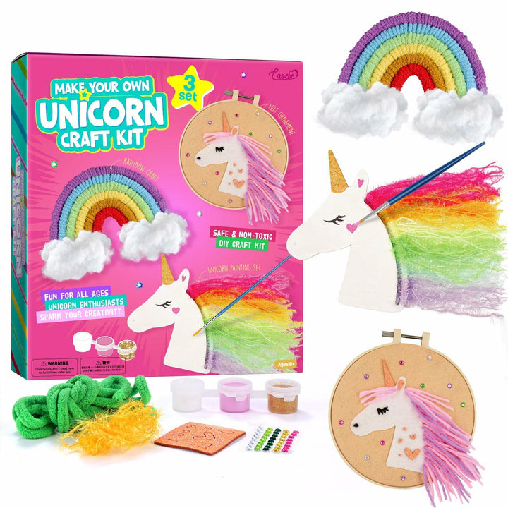 LAOESE Unicorn Sewing Craft Kit for Kids Ages 8-12 Arts & Crafts Gift
